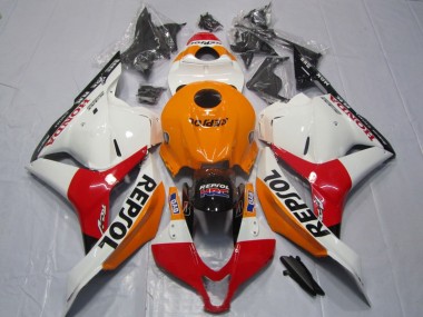 Arancia Rosso Bianco Repsol Carene Honda CBR 600 RR 09-12