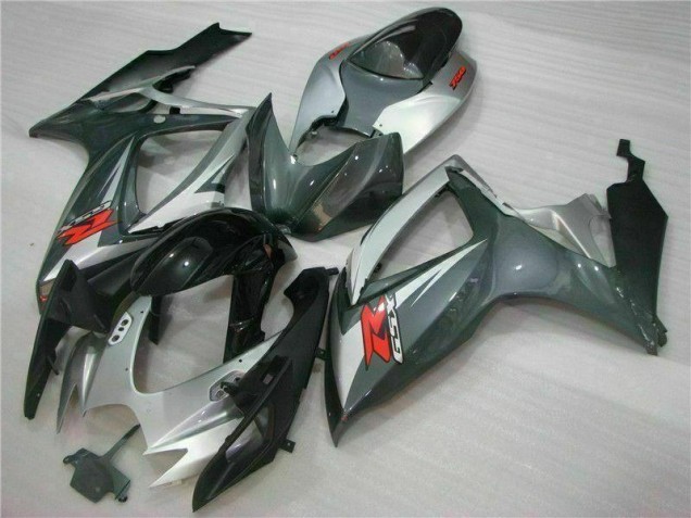 Argento Nero Carene Suzuki GSXR 600 / 750 K6 06-07