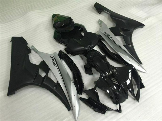 Argento Nero Kit Carenatura Iniezione Yamaha R6 06-07
