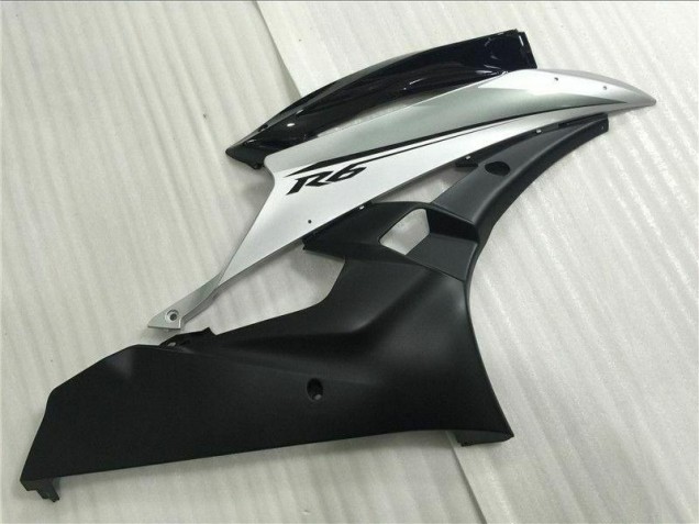 Argento Nero Kit Carenatura Iniezione Yamaha R6 06-07