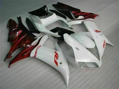 Bianco ABS Plastica & Carena Yamaha R1 02-03