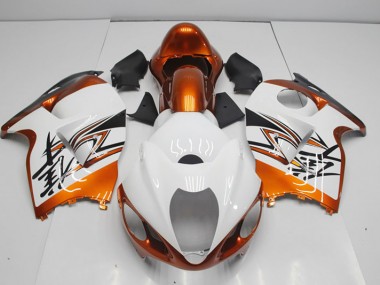 Bianco Arancia Carene Suzuki GSXR 1300 Hayabusa 96-07
