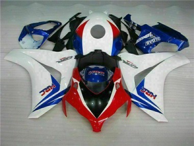 Bianco Blu ABS Kits Carene Honda CBR 1000 RR 08-11