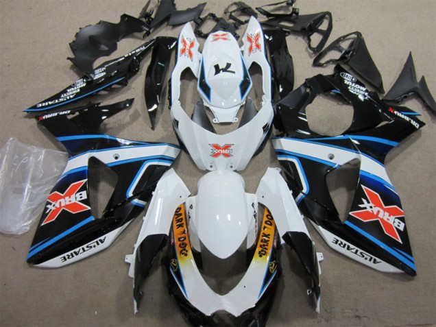 Bianco Blu Brux Dark Dog Carene Suzuki GSXR 1000 K9 09-16