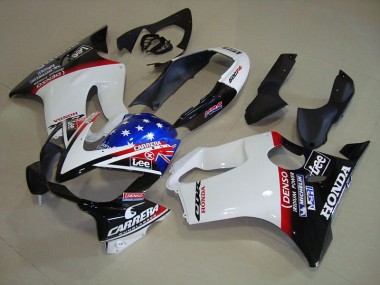 Bianco Blu DENSO HRC Carrera Carene Honda CBR 600 F4i 04-07