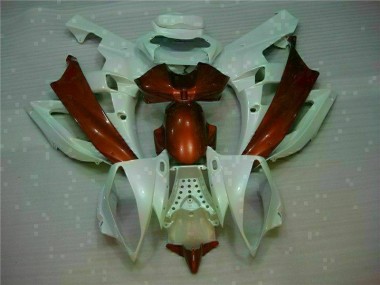 Bianco Marrone Carene Yamaha R6 06-07