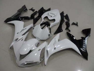 Bianco Nero ABS Plastica & Carena Yamaha R1 04-06