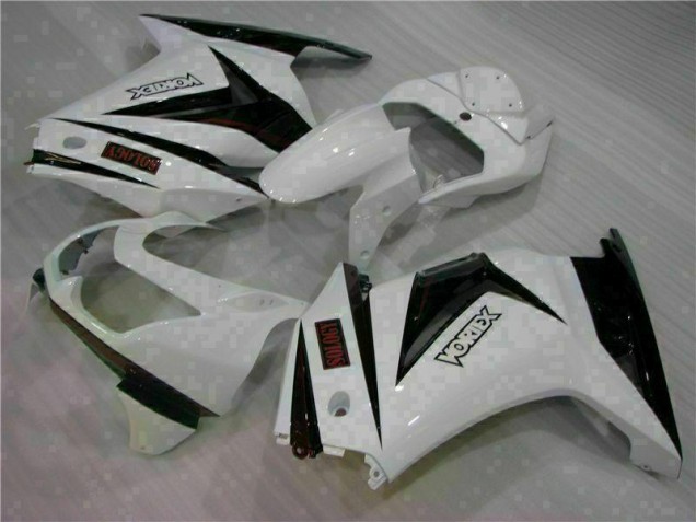 Bianco Nero Carene Kawasaki EX250 08-12