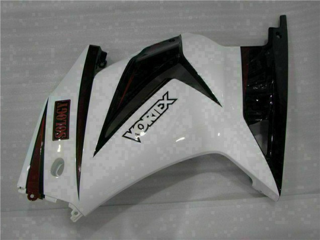 Bianco Nero Carene Kawasaki EX250 08-12