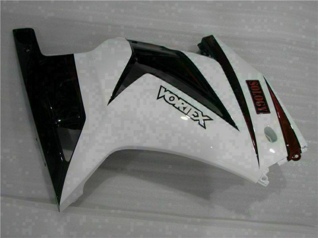 Bianco Nero Carene Kawasaki EX250 08-12