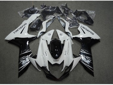 Bianco Nero Carene & Plastica Suzuki GSXR 750 K11 11-24