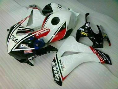Bianco Nero Kit Carenatura Iniezione Honda CBR 1000 RR 08-11