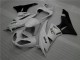 Bianco Nero Ninja Carene Kawasaki ZX6R 09-12