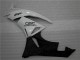 Bianco Nero Ninja Carene Kawasaki ZX6R 09-12