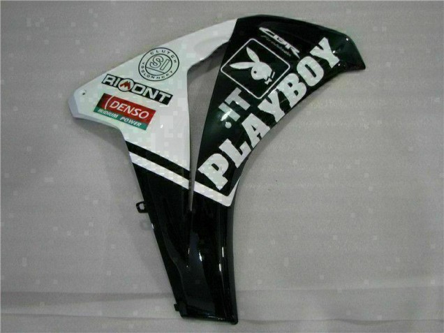 Bianco Nero Playboy ABS Kit Carenatura Honda CBR 1000 RR 08-11