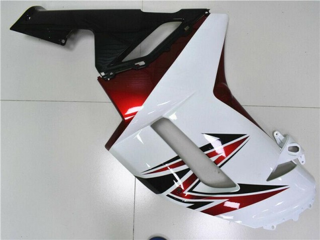 Bianco Nero Rosso Carene Kawasaki ZX6R 07-08