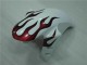Bianco Rosso Fiamma Carene Yamaha R1 04-06