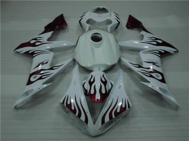Bianco Rosso Fiamma Carene Yamaha R1 04-06