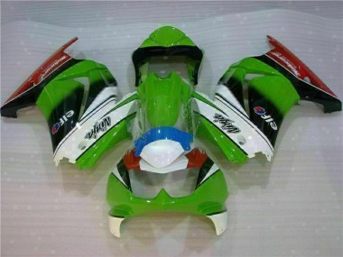 Bianco Verde Nero Ninja Carene Kawasaki EX250 08-12