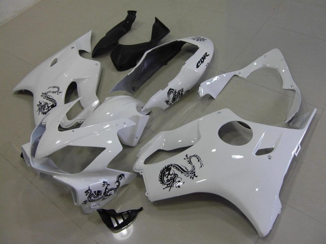 Bianco con Nero Dragon Carene Honda CBR 600 F4i 04-07