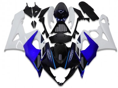 Blu Bianco ABS Kits Carenatura Suzuki GSXR 1000 K5 05-06