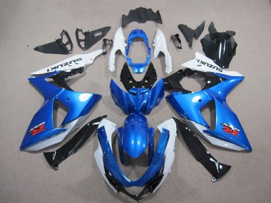 Blu Bianco Carene & Plastica Suzuki GSXR 1000 K9 09-16