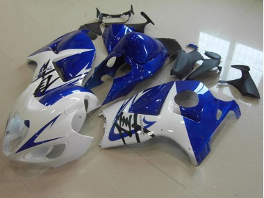 Blu Bianco Carene & Plastica Suzuki GSXR 1300 Hayabusa 96-07