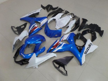 Blu Bianco Carene Suzuki GSXR 1000 K9 09-16