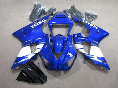 Blu Bianco Decal Carene Yamaha R1 98-99