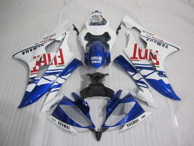 Blu Bianco Fiat Carene Yamaha R6 06-07