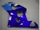Blu Bianco Kit Completo Carenatura ABS Suzuki GSXR 600 / 750 K4 04-05