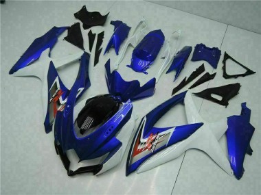 Blu Bianco Kits Carenatura Suzuki GSXR 600 / 750 K8 08-10