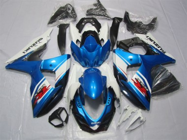Blu Bianco Kits Carene Suzuki GSXR 1000 K9 09-16