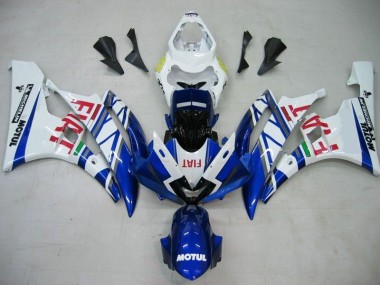 Blu Bianco Motul Rosso Fiat Carene Yamaha R6 06-07