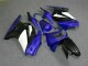 Blu Bianco Nero Ninja ABS Plastica & Carena Kawasaki EX250 08-12