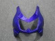 Blu Bianco Nero Ninja ABS Plastica & Carena Kawasaki EX250 08-12