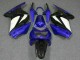 Blu Bianco Nero Ninja ABS Plastica & Carena Kawasaki EX250 08-12