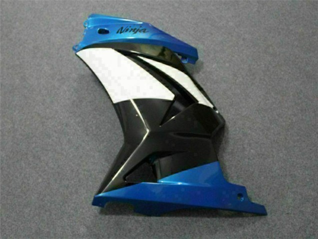 Blu Bianco Nero Ninja ABS Plastica & Carene Kawasaki EX250 08-12