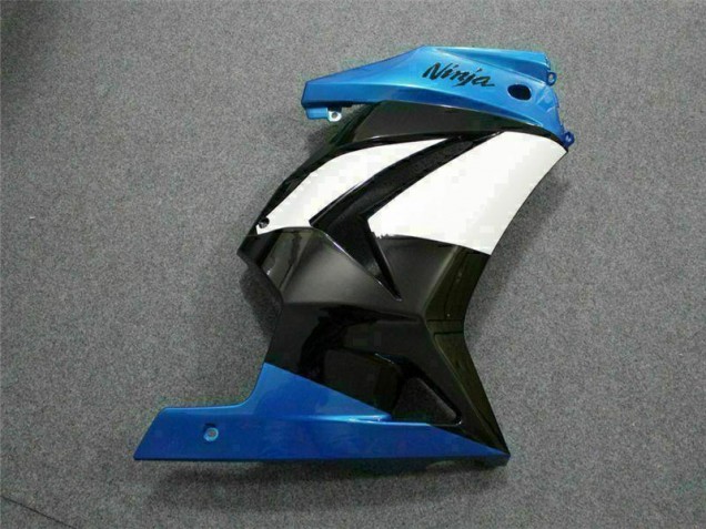 Blu Bianco Nero Ninja ABS Plastica & Carene Kawasaki EX250 08-12