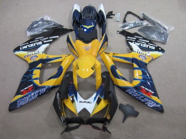 Blu Giallo Corona Extra Carene Suzuki GSXR 600 K8 08-10