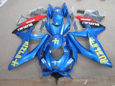 Blu Giallo Rizla Bianco Motul Carene Suzuki GSXR 600 K8 08-10