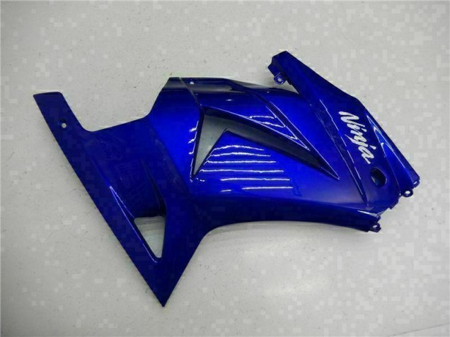 Blu Nero Bianco Ninja Kits Carenatura Completa Kawasaki EX250 08-12