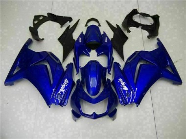 Blu Nero Bianco Ninja Kits Carenatura Completa Kawasaki EX250 08-12