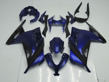 Blu Nero Carene Kawasaki ZX 300R 13-16