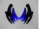 Blu Nero Kits Carenatura Completa Suzuki GSXR 600 / 750 K6 06-07
