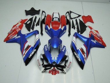 Blu & Rosso Carene Suzuki GSXR 1000 K9 09-16