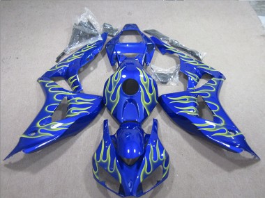 Blu Verde Fiamma Carene Honda CBR 1000 RR 06-07