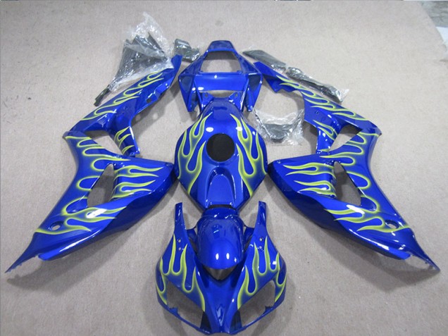 Blu Verde Fiamma Carene Honda CBR 1000 RR 06-07