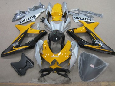 Giallo Bianco Nero Carene Suzuki GSXR 600 K8 08-10
