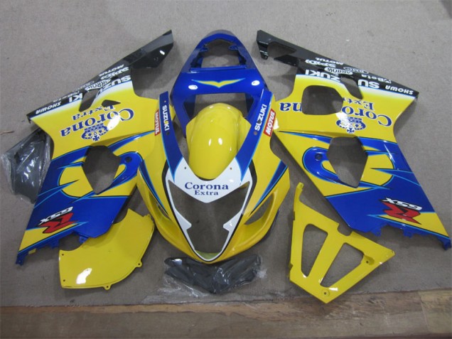 Giallo Blu Corona Extra Kit Carenatura Suzuki GSXR 600 K4 04-05